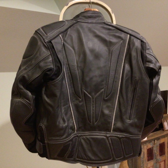 Joe Rocket leather motorcycle jacket - Picture 5 of 12